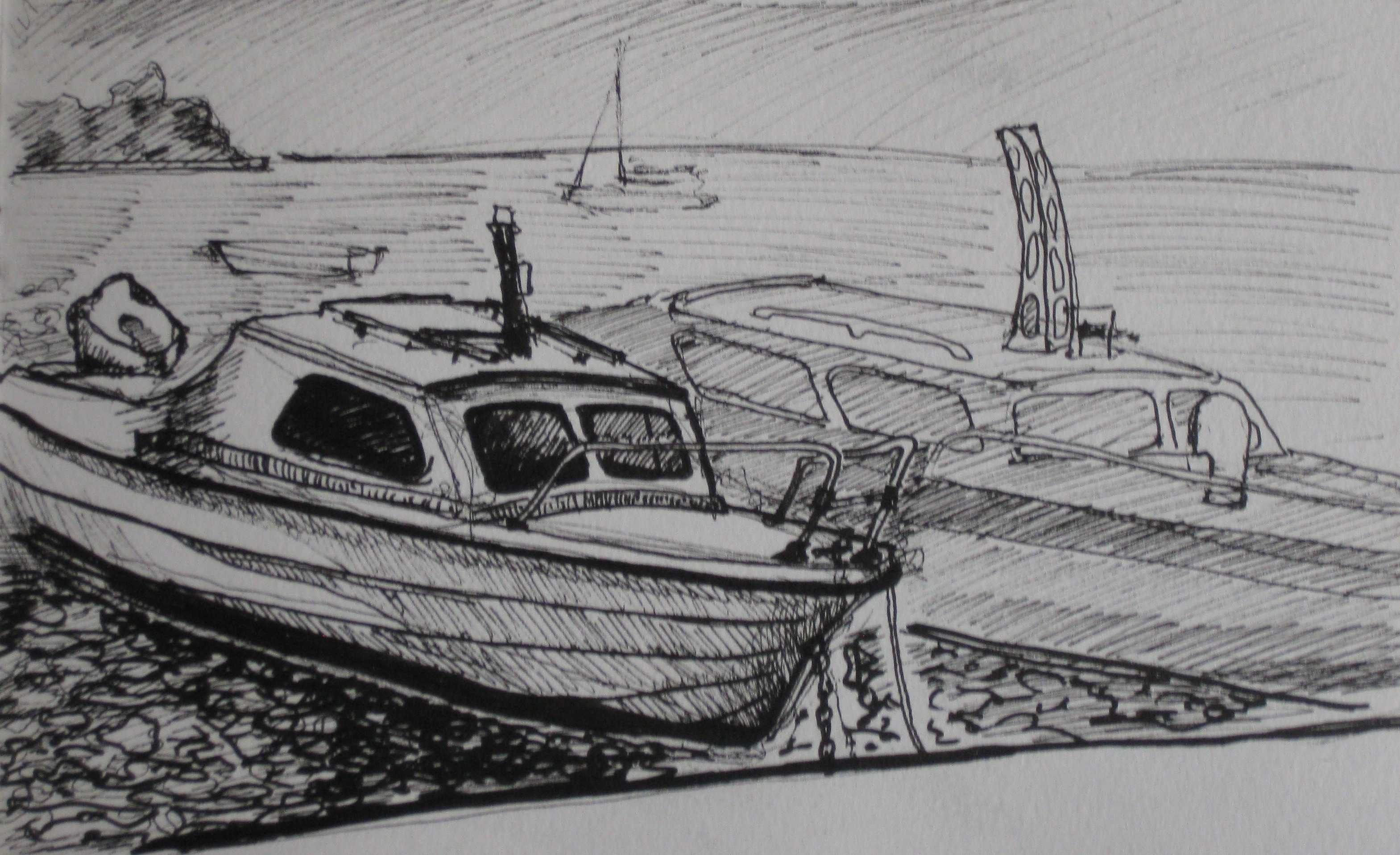 3138x1917 Small Boats - Small Boat Drawing