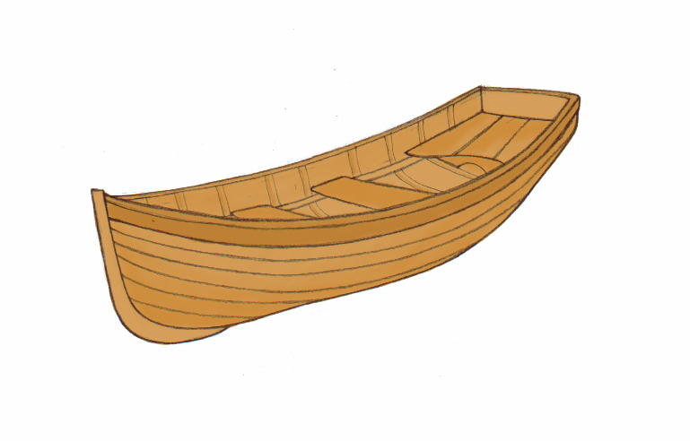 769x492 Ways To Draw A Boat - Small Boat Drawing