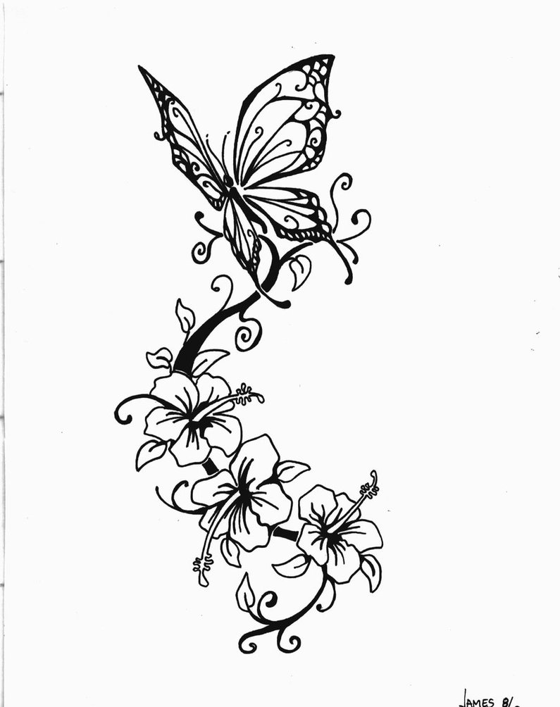 795x1004 small butterfly tattoo on back shoulder tattoo ideas - Small Butterfly Drawing
