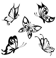 236x248 best butterfly tattoo images butterflies, pyrography - Small Butterfly Drawing