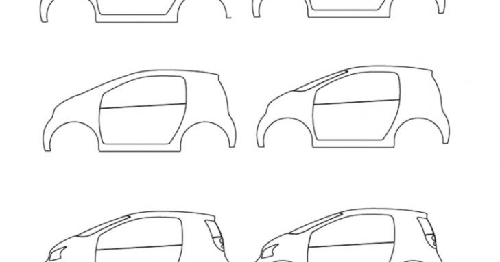 729x383 Cars Drawings Step - Small Car Drawing