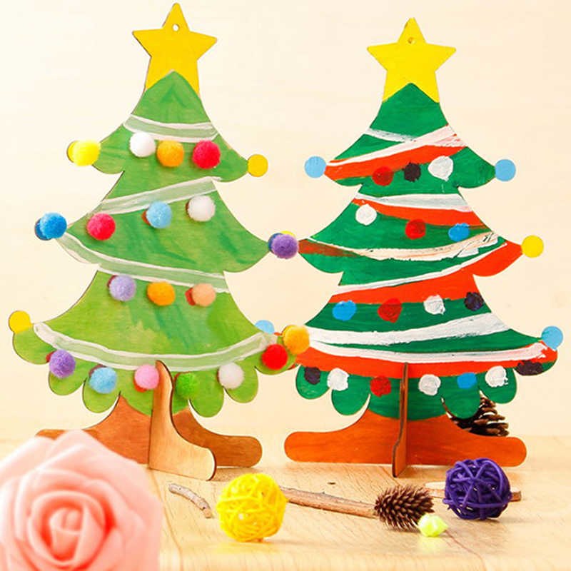 800x800 detail feedback questions about diy christmas wooden creative - Small Christmas Tree Drawing