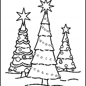 300x300 small christmas trees coloring pages best christmas trees drawing - Small Christmas Tree Drawing