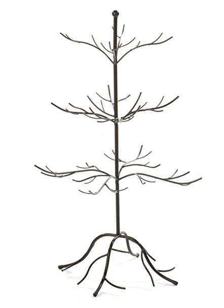 442x606 small metal bare tree silhouette, rustic ornament - Small Christmas Tree Drawing