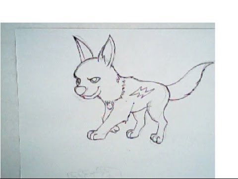 480x360 How To Draw Bolt - Small Dog Drawing