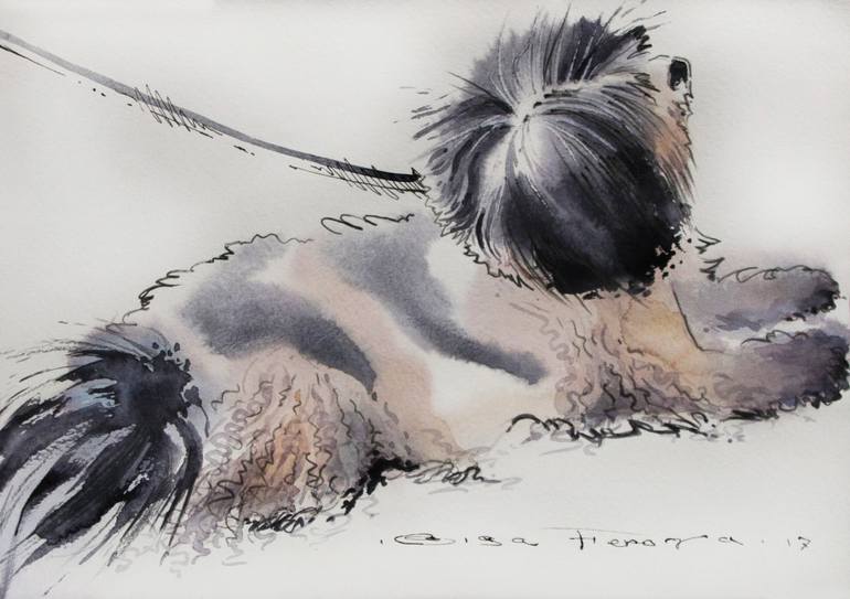 770x543 Small Dog Drawing - Small Dog Drawing