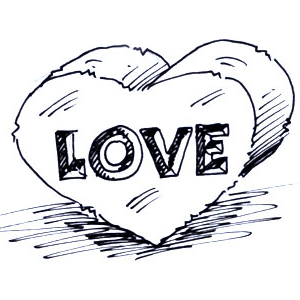 300x300 how to draw a heart of stone shoo rayner author - Small Heart Drawing