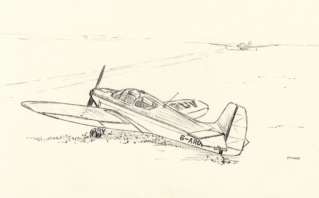 1024x637 peter stuckey, light aircraft plane g aruv - Small Plane Drawing