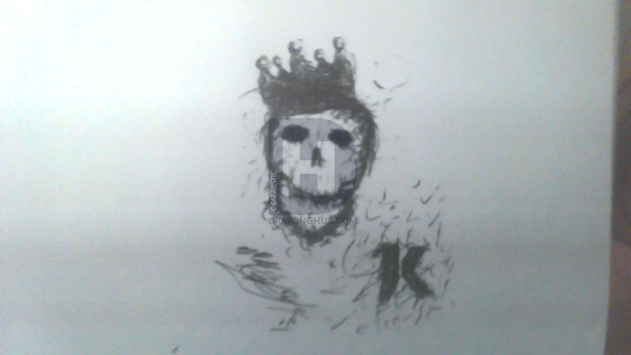 1280x720 Small Skull Drawing - Small Skull Drawing