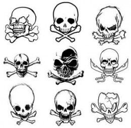 260x253 small skull tattoos cool tattoos! skull tattoos, small skull - Small Skull Drawing