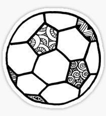 210x230 Soccer Ball Drawing Stickers Redbubble - Small Soccer Ball Drawing