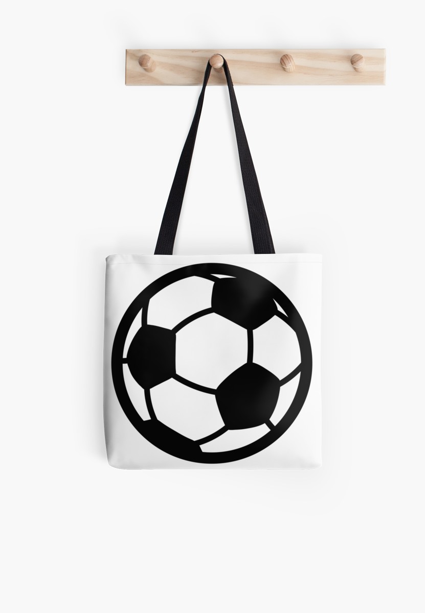 831x1200 soccer ball drawing tote bags - Small Soccer Ball Drawing