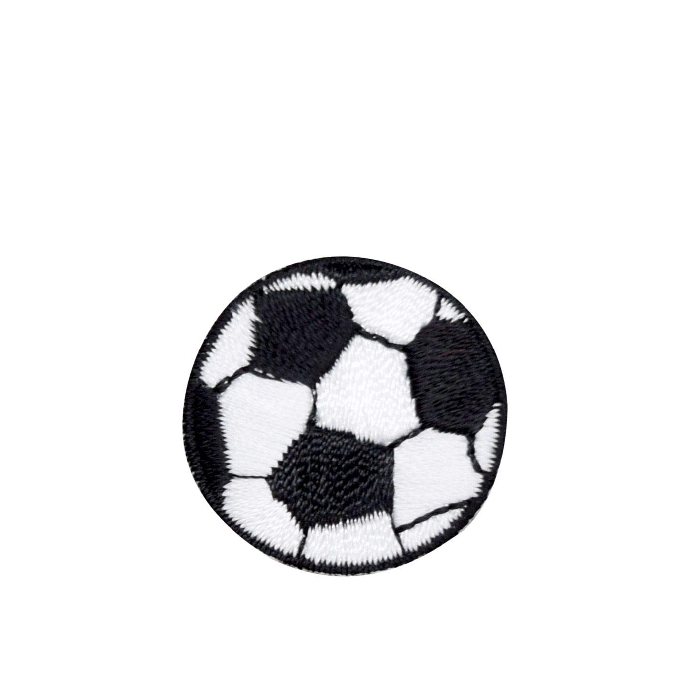1400x1400 Small Soccer Ball Iron On Embroidered Patch Arts - Small Soccer Ball Drawing
