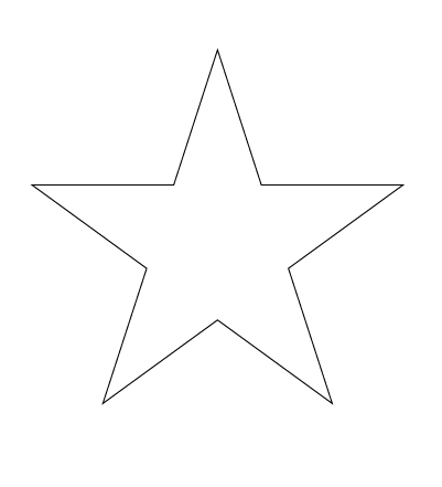 401x441 How To Draw A Perfect Star Steps - Small Star Drawing