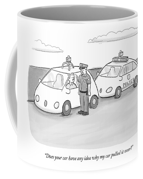479x600 a police officer in a futuristic smart car pulls coffee mug - Smart Car Drawing