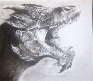 320x278 Smaug Drawings On Paigeeworld Pictures Of Smaug - Smaug Drawing