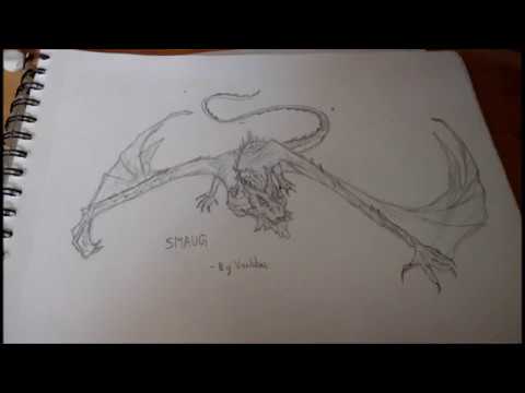 480x360 How To Draw Smaug - Smaug Drawing