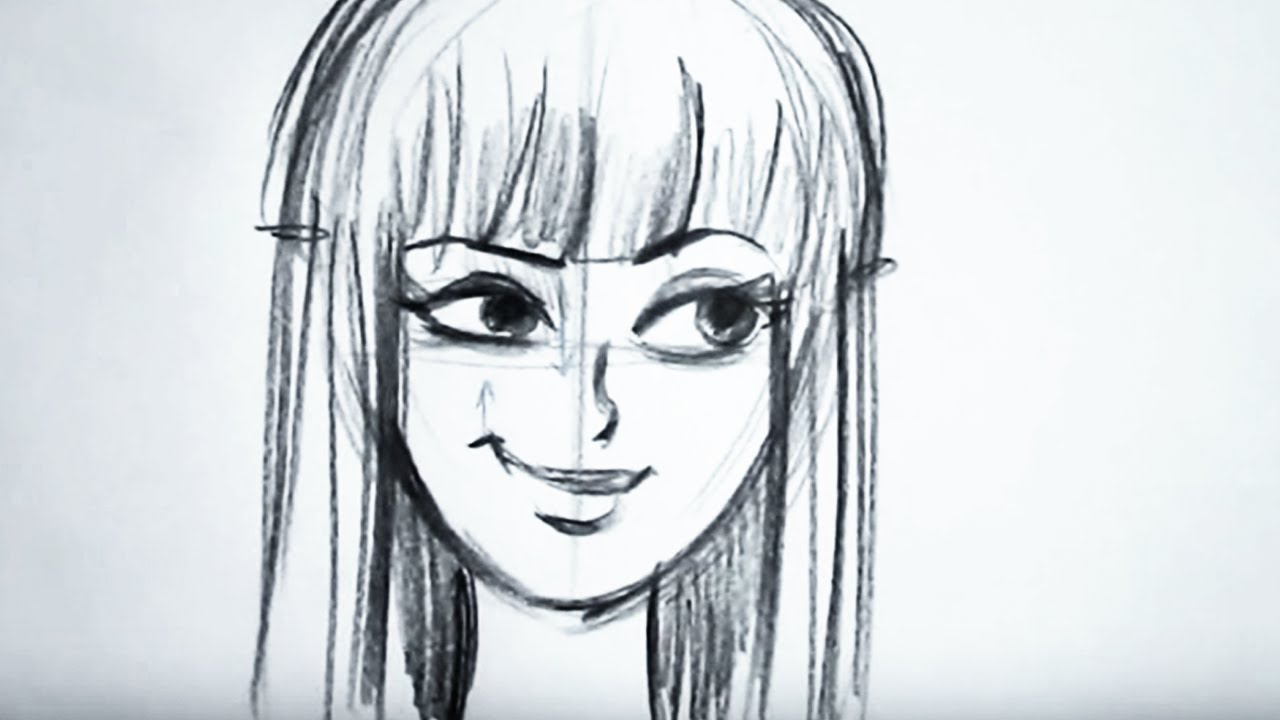 1280x720 how to draw a smile - Smile Drawing