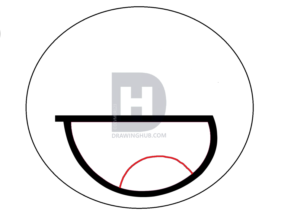 931x720 How To Draw Epic Smiley, Step - Smiley Drawing