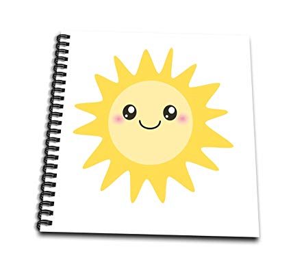 425x386 Db Cute Happy Sun Kawaii Yellow Sunny - Smiley Face Drawing