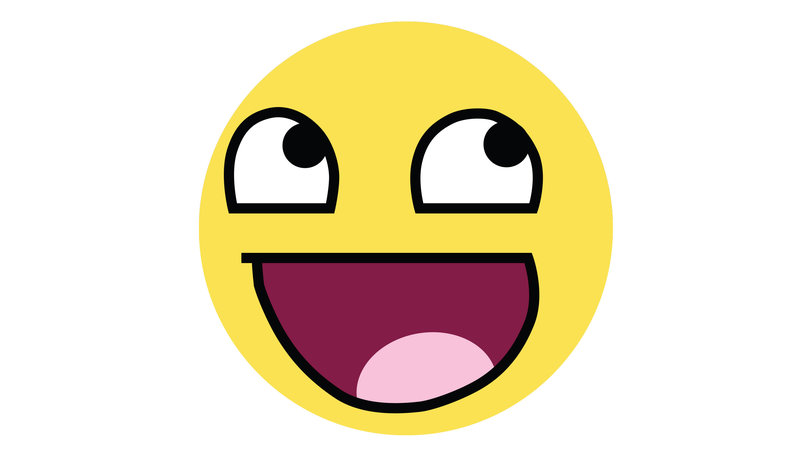 800x450 awesome face epic smiley know your meme - Smiley Face Drawing