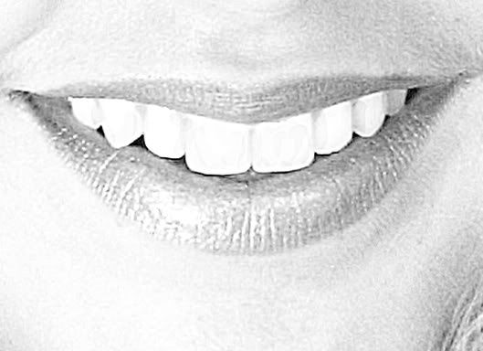 529x384 How To Draw Lips Step - Smiling Lips Drawing