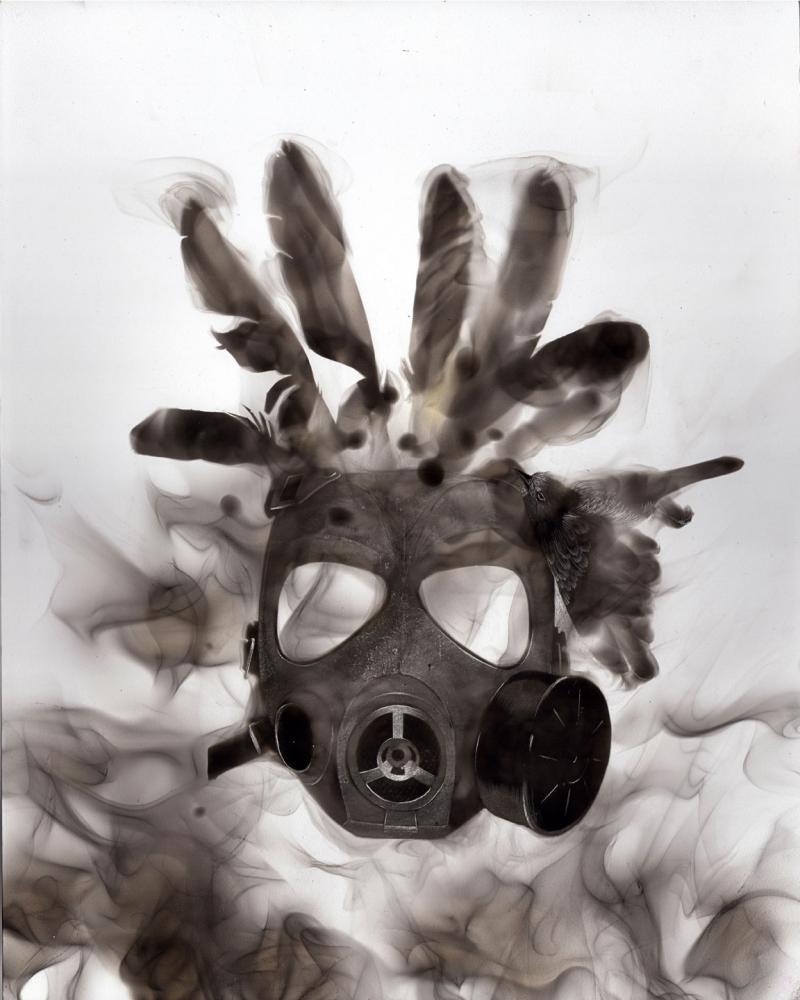 800x1000 Gas Mask Series - Smoke Mask Drawing