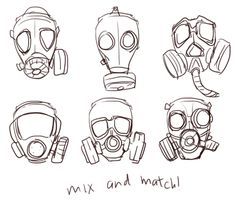 236x203 Best Mask Drawing Images Concept Art, Drawings, Graphic Art - Smoke Mask Drawing