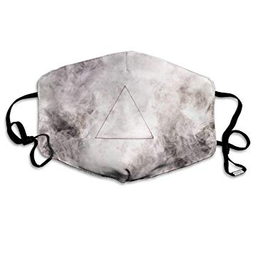 355x355 unisex mouth mask triangle gray drawing smoke - Smoke Mask Drawing