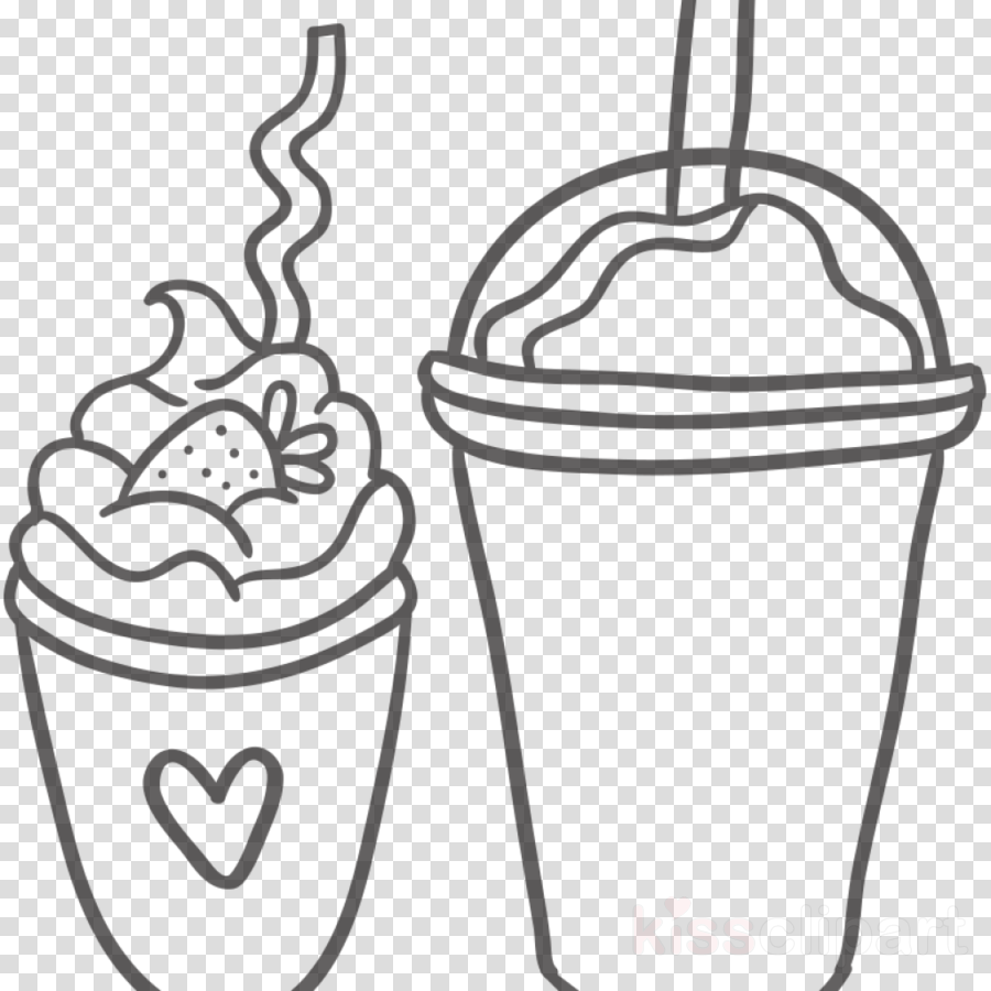 900x900 Milkshake, Milk, Smoothie, Transparent Png Image Clipart Free - Smoothie Drawing