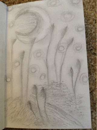 320x428 this particular drawing made the tip of my finger turn black - Smudging Drawing