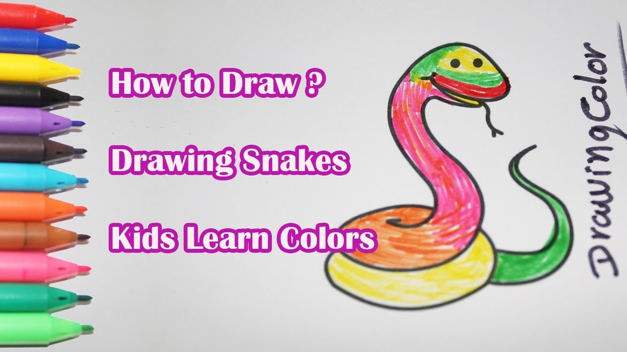 1280x720 How To Easy Draw For Kids Step - Snack Drawing