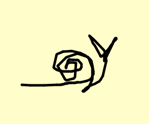300x250 One Line Drawing Of A Snail - Snail Line Drawing