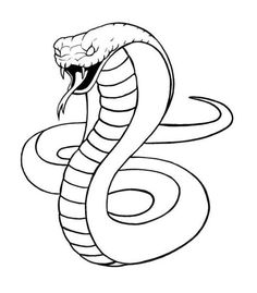 236x269 snake drawings for kids king cobra coloring pages backyard - Snake Drawing Pictures