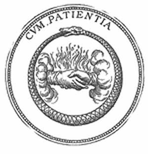 300x312 Ouroboros - Snake Eating Itself Drawing