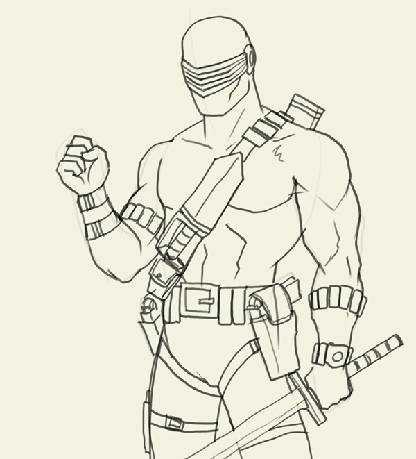 600x661 How To Draw Snake Eyes - Snake Eye Drawing