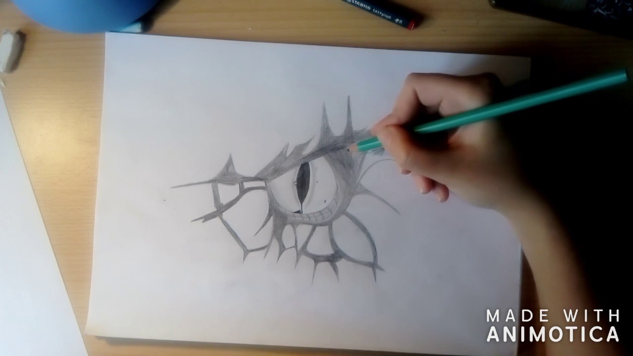 1280x720 How To Draw A Snake Eye Step - Snake Eye Drawing