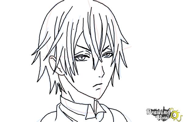 600x400 How To Draw Snake From Black Butler - Snake Face Drawing