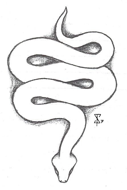 446x666 Snake Drawing Free Download Clip Art - Snake Picture Drawing