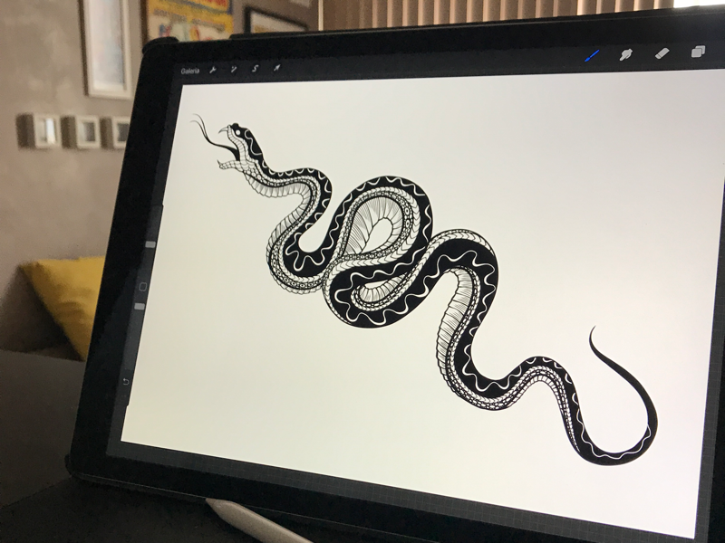800x600 Snake Tattoo - Snake Tattoo Drawing