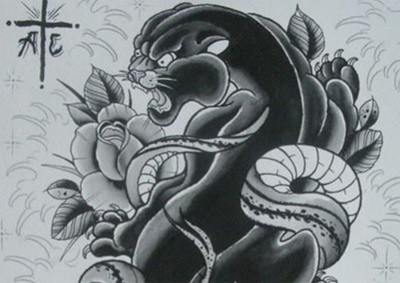 400x283 Top Snake Tattoo Designs - Snake Tattoo Drawing