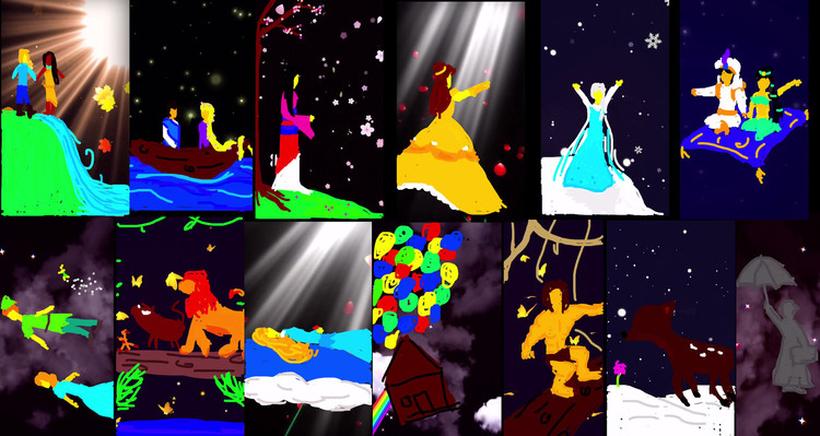 750x399 this high school student made snapchat drawings of disney movies - Snapchat Drawings