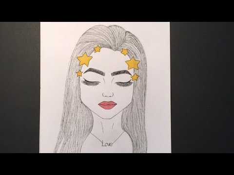480x360 draw a snapchat filter girl - Snapchat Filter Drawings