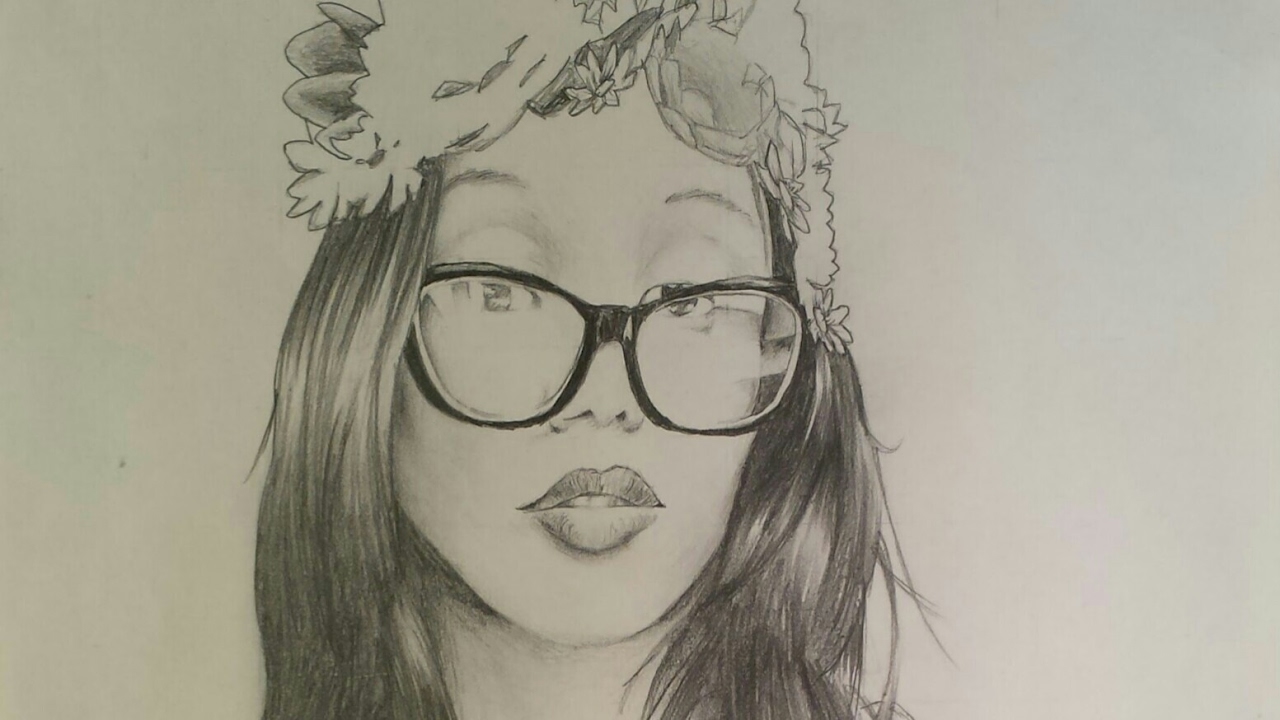 1280x720 how to draw a girl with snapchat filter - Snapchat Filter Drawings