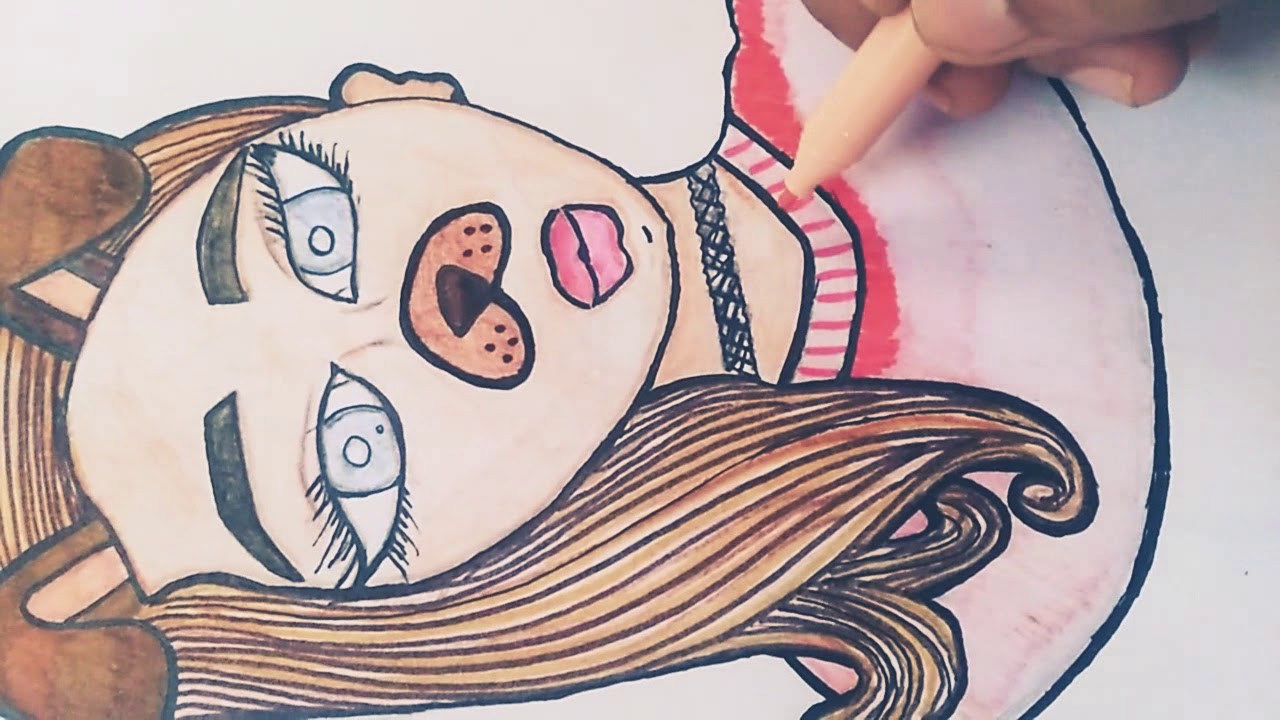 1280x720 how to make a girl with snapchat - Snapchat Filter Drawings