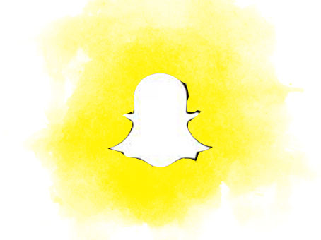 454x340 Old Snapchat Logos - Snapchat Logo Drawing