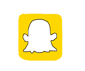 300x250 Snapchat Logo Drawing - Snapchat Logo Drawing