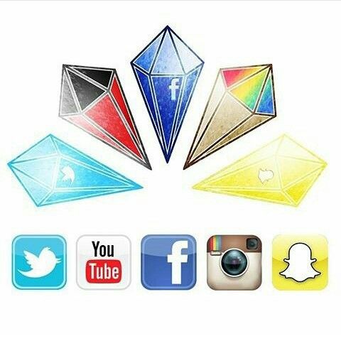 480x480 Social Media Diamonds Drawing And Painting In Social - Snapchat Logo Drawing