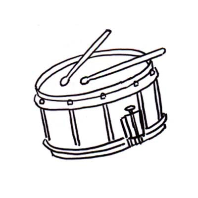 Snare Drum Drawing at PaintingValley.com | Explore collection of Snare