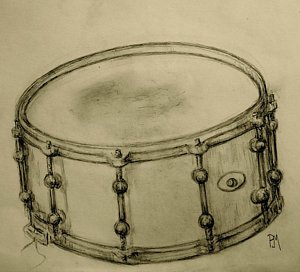 300x272 snare drum drawings fine art america - Snare Drum Drawing